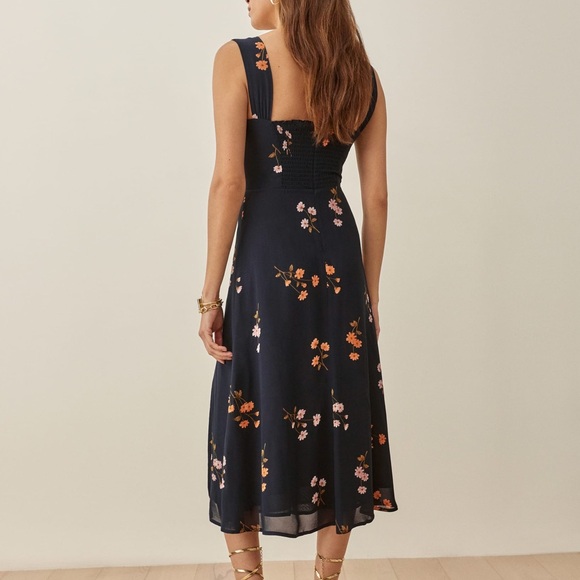 Reformation Fulton Petite Midi Dress - Picture 2 of 13